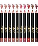 High Pigment Matte Lip Crayon Set - 10PCS Long Lasting Lip Liner & Lipstick Pencils | International Shipping Available - Buy Online on GoSupps.com