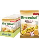 Buy Em-eukal Sea Buckthorn Cough Drops - Sugar-Free Lactose-Free with Vitamin C - 20x75g | International Shipping Available - Buy Online on GoSupps.com