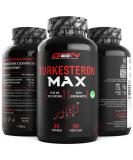 Turkesterone Max - 90 Vegan Capsules - 1510mg Daily Dose - Extra High Strength with Bioenhancer - No Additives - International Shipping Available - Buy Online on GoSupps.com