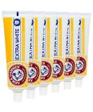 6x Arm & Hammer Extra White Professional Clean Feeling Toothpaste 125g - 6 Pack | International Shipping Available - Buy Online on GoSupps.com