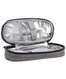 DOITOOL Travel Insulated Cooler Drug Pouch - Grey Medicine Storage Bag for Diabetics - Buy Online on GoSupps.com