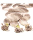 Buy Hair2Heart Real Hair Bondings Extensions - Wavy 50 Strands 1g 40cm 9/31 Light Blonde Gold Ash | International Shipping Available - Buy Online on GoSupps.com