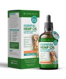 Canine Life Co. Hemp Oil 60ml 60,000mg - Dog Calming Supplement with Omega 3 6 9 - Joint Support - UK Made (1 Pot) - Buy Online on GoSupps.com