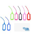 Kare & Kind 7x Silicone Hand Sanitizer Cases - Soft Holders for 50 ML Bottles - With Adjustable Loops for Backpacks and Keychains - Travel & Home Use - Buy Online on GoSupps.com