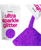 Hemway Ultra Sparkle Glitter Purple 100g - Multi-Purpose Epoxy Resin for Arts, Crafts, and Beauty - Cosmetic Grade - Body, Hair, Face, Nails, Weddings - Tumblers, Flowers, Premium Quality - Buy Online on GoSupps.com