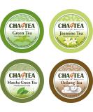 Cha4TEA 36-Count Assorted Green Tea K-Cups - Matcha, Jasmine, Oolong | Keurig Compatible - Buy Online on GoSupps.com