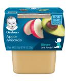 Gerber Apple Avocado 2nd Foods - 4 oz 2 Pack | Baby Food Puree - Buy Online on GoSupps.com