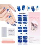 EBANKU Christmas Glitter Gel Nail Polish Strips | Long Lasting & Waterproof | Full Nail Wraps Stickers | Includes Stick Nail File, Wipes & Sealing | UV/LED Lamp Required | SDTRK11 - Buy Online on GoSupps.com