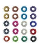 Khiry 20-Part Cordless Rings Set | Finger Massage & Acupressure Rings for Stress Relief & Blood Circulation - Buy Online on GoSupps.com