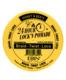 EBIN NEW YORK LOCK'N POMADE Braid Formula Honey & Bees 8.25 Oz | Extreme Firm Hold No Residue, Flaking | Great for Braiding, Twisting, Edges - Buy Online on GoSupps.com