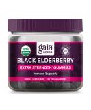 Gaia Herbs Black Elderberry Gummies | Extra Strength Immune Support | 80 Vegan Gummies - Buy Online on GoSupps.com