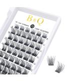 B&Q Natural Individual Lash Clusters Extensions - D Curl 8-16MIX - 72 Clusters - DIY at Home - Buy Online on GoSupps.com