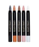 ELLEN TRACY Eyeshadow & Liner Stick Set | 5-Piece Collection | Smudge-Proof Blendable & Long-Lasting | Vibrant Colors for Defined Eyes - International Shipping Available - Buy Online on GoSupps.com