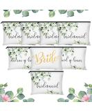 8-Piece Bridesmaids Makeup Bag Set | Wedding Bridal Cosmetic Canvas Bags | Matron of Honor Gift | Fresh Pattern | Ideal for Women at Wedding Parties - Buy Online on GoSupps.com