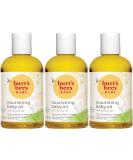 Burt's Bees Baby Oil 4 Fl Oz (Pack of 3) - Nourishing 100% Natural Skin Care - Buy Online on GoSupps.com