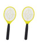 2-Pack Yellow Electric Fly Swatters - Chemical-Free Mosquito & Fly Zappers for Effective Pest Control - Buy Online on GoSupps.com