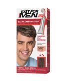 Just For Men Easy Comb-In Color Mens Hair Dye  Easy No Mix Application with Comb Applicator - Medium-Dark Brown  A-40  Pack of 1 Pack of 1 Medium-Dark Brown A-40 - Buy Online on GoSupps.com