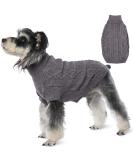 Hjumarayan Dog Sweater | Elegant & Warm Sweater for Medium Dogs | Leash Hole & Leg Coverage for French Bulldogs | Size L (Breast 53cm Back 40cm) - Buy Online on GoSupps.com