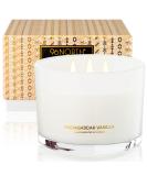 96NORTH Luxury Vanilla Soy Candles | Large 3 Wick Jar Candle | Up to 50 Hours Burning Time | 100% Natural Soy Wax | Relaxing Aromatherapy Aesthetic Candle | Housewarming Gift for Men and Women Madagascar Vanilla - Buy Online on GoSupps.com