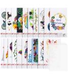 Rancco 20 Pcs Quilling Paper Stencils + 10 Pcs PVC Sheets  A4 Quilling Art Template Paper Filigree Pattern Origami Template  Wall Art Filigree - Buy Online on GoSupps.com