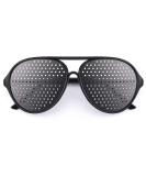 Webbomb Hole Glasses | Grid Eye Trainer | Pinhole Relaxation Glasses with Foldable Temples Model P - International Shipping - Buy Online on GoSupps.com