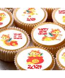 24 edible PRE CUT Chinese New Year cartoon kids childrens party decoration cupcake toppers on wafer rice paper - Buy Online on GoSupps.com