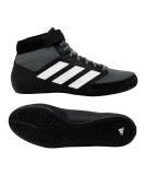 adidas Men's Mat Hog 2.0 Wrestling Shoe 10 - Black/Onyx/White | Lightweight and Durable - Buy Online on GoSupps.com