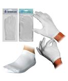 Source Super Soft Beauty Moisturising Cream Retainer Twin Pack 1 Pair Gloves + 1 Pair Socks - Buy Online on GoSupps.com