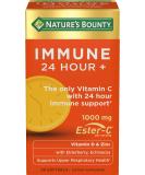 Nature's Bounty Immune 24 Hour+ 500 mg - 50 Softgels for Enhanced Immune Support - Buy Online on GoSupps.com