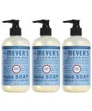 Mrs. Meyer's Clean Day's Hand Soap, Made with Essential Oils, Biodegradable Formula, Rain Water, 12.5 fl. oz - Pack of 3 Rain Water 3 Pack - Buy Online on GoSupps.com