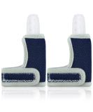 2 Pieces Silicone Toddler Baby Finger Guard with Breathable Wrist Band Thumb Kit to Prevent Children from Sucking Fingers (Blue) - Buy Online on GoSupps.com