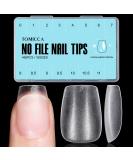 TOMICCA Extra Short Coffin Nail Tips - 450Pcs Soft Gel Tips for Nail Extension | Matte Finish Fake Nails in 15 Sizes with Storage Box - Buy Online on GoSupps.com