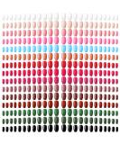 360 pieces of medium press on nails full cover fake nails ballerina coffin false nails to stick on monochrome artificial plastic nails for women girls nail decor (bright colors) - Buy Online on GoSupps.com
