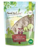 Barley Flour 2 Pounds Non-GMO Stone Ground from Whole Hulled Barley - Fine Powder, Kosher & Vegan - Rich in Fiber - Wheat Flour Alternative - Ideal for Baking - Product of USA (2 lb) - Buy Online on GoSupps.com