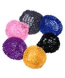 Lurrose 6-Piece Women's Mesh Hat & Crochet Hair Network - Stylish Snoods for Sleeping & Hair Protection - Buy Online on GoSupps.com
