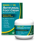 MagniLife DB Antifungal Foot Cream 4 oz - Fast-Acting Relief for Itching, Scaling, Cracking & Burning - Natural Moisturizing Anti-Fungal Cream with Miconazole Nitrate 2% - Buy Online on GoSupps.com