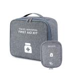 Shop Mecctuck Medication Bag Set - 2 Travel Pharmacy Bags for First Aid & Medical Storage - Large Capacity Gray Emergency Bags for Home Office & Outdoor Use - Buy Online on GoSupps.com