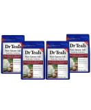 Dr. Teal's Epsom Salt Shea Butter Almond Oil Bath Soaking Solution with Essential Oils - Pack of 4  3 lb Resealable Bags - Soften and Moisturize Your Skin  Relieve Stress and Sore Muscles - Buy Online on GoSupps.com