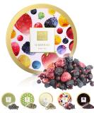 Tea Uniqo 12 Berries Fruit Tea - Gourmet Loose Leaf Gluten-Free Vegan Gift Box - Buy Online on GoSupps.com