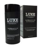 LUXE Hair Thickening Fibers - 2 Months+ Supply in Gray | Hypoallergenic & Dermatologist Tested for Confidence Boost - Buy Online on GoSupps.com