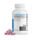 Bronson Tart Cherry Maximum Strength 7600 mg - 180 Vegetarian Capsules for Joint & Sleep Support | Buy Now for Worldwide Shipping - Buy Online on GoSupps.com