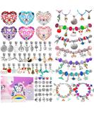 150 PCS Large Charm Bracelet Making Kit for Girls Ages 8-12 | Unicorn Mermaid DIY Jewelry Supplies | Arts and Crafts Gift Set for Teenage Girls - Buy Online on GoSupps.com