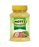 Mott's Apple Sauce No Sugar Added Natural Motts Natural 652g - Buy Online on GoSupps.com