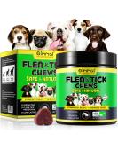 Uocasi Flea and Tick Prevention for Dogs Chewables - Natural Pest Defense Supplement with Peking Duck Flavor (375g, 150 chews) - Buy Online on GoSupps.com