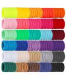 Isbasa 300pcs Baby Hair Ties | Soft Elastic Bands for Toddlers & Infants | Small Rubber Bands for Kids - 30 Colors - Buy Online on GoSupps.com