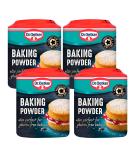 Dr. Oetker Gluten Free Baking Powder | Suitable for all types of baking | For cakes scones and pastries | Pack of 4 x 170g - Buy Online on GoSupps.com