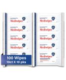 Travel Size Alcohol-Free Wet Wipes | 100 Bulk Sanitizing & Deodorizing Wipes | Perfect for On-the-Go Cleaning - Buy Online on GoSupps.com
