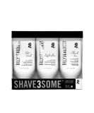 Buy Billy Jealousy Shave3some Travel-Size Trio Shaving Kit for Men - Pre-Shave Shave Cream & After-Shave - Citrus Scent - International Shipping Available - Buy Online on GoSupps.com