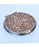 Shop Leo Pattern Silver Pocket Mirror | Travel-Friendly & Stylish Accessory - Buy Online on GoSupps.com