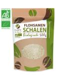 Organic Psyllium Husks 500g - 99% Purity Certified Organic | Buy Now for International Shipping - Buy Online on GoSupps.com